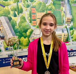 Селина Марина заняла II место на турнире РТТ «Звезда» в Москве!